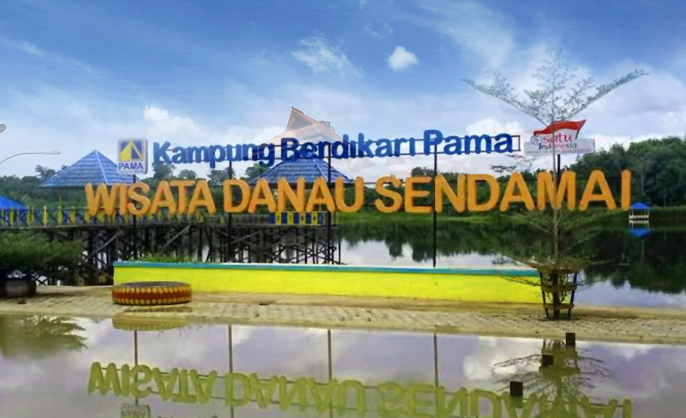 Danau Sendamai di Kecamatan Muara Samu (doc. simpul.media)