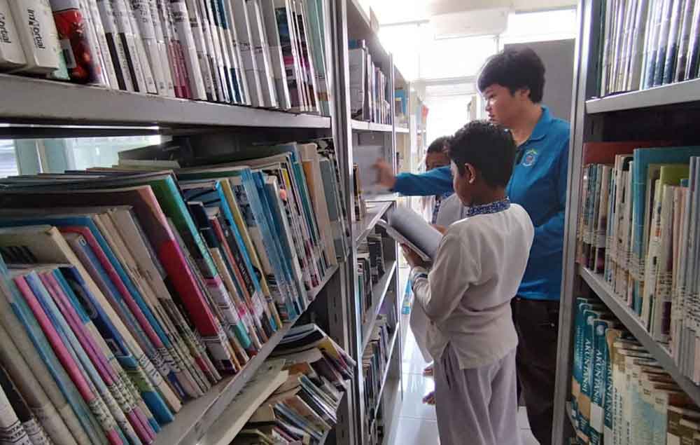 Suasana di Perpustakaan Kabupaten Paser (Dok, Rul/Simpul Media)