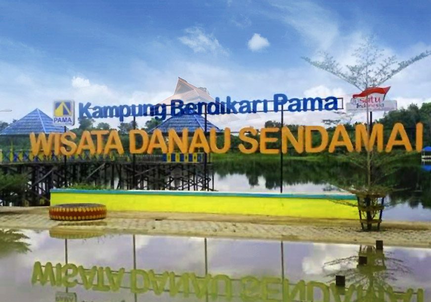 Danau Sendamai di Kecamatan Muara Samu (doc. simpul.media)