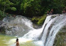 Doyam Gerigu menjadi wisata andalan di Desa Semuntai Kabupaten Paser. (sengkatel.blogspot.com/net)