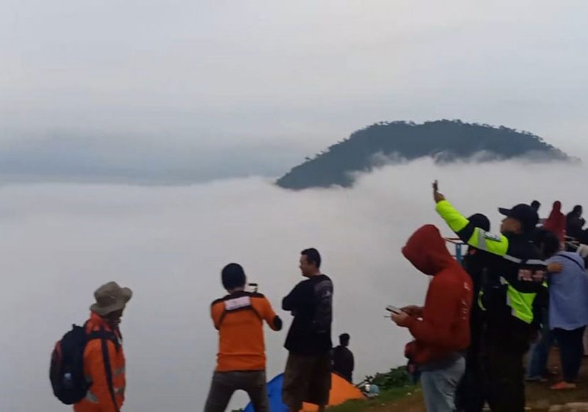 Kawasan Wisata Gunung Embun di Desa Luan, Kecamatan Muara Samu, Kabupaten Paser  (Foto: rul/simpul.media)