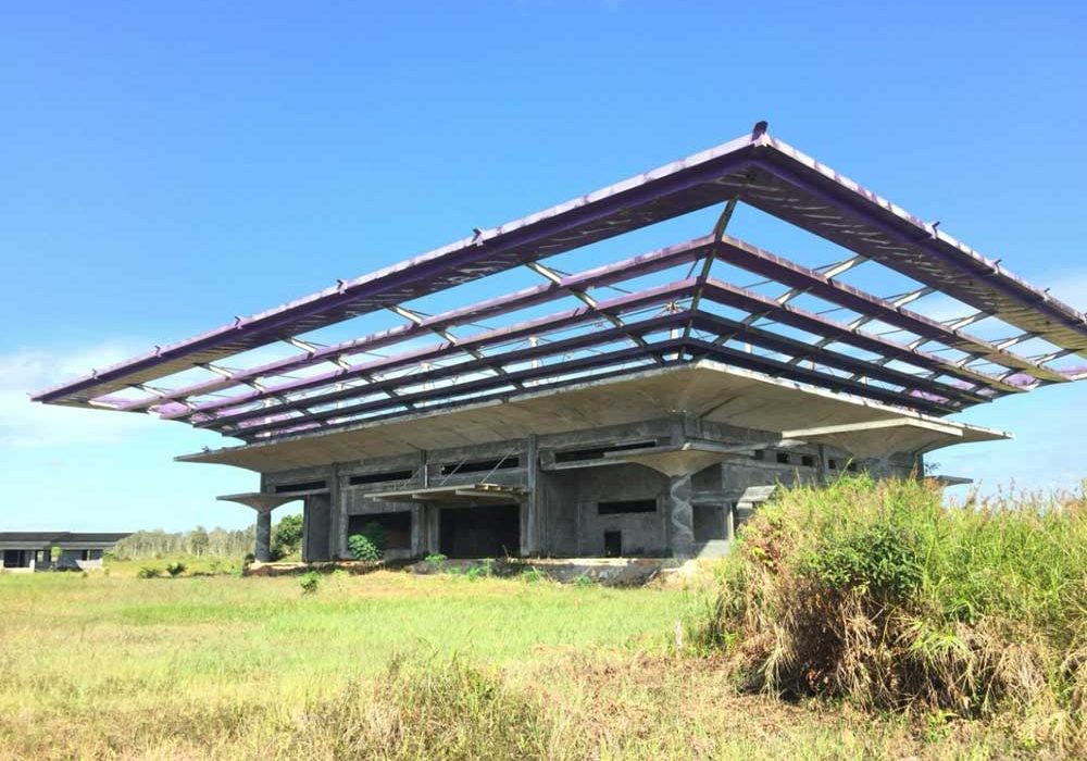 Kondisi bangunan bandara di Kecamatan Tanah Grogot, Kabupaten Paser
(Dok, Simpul.Media)